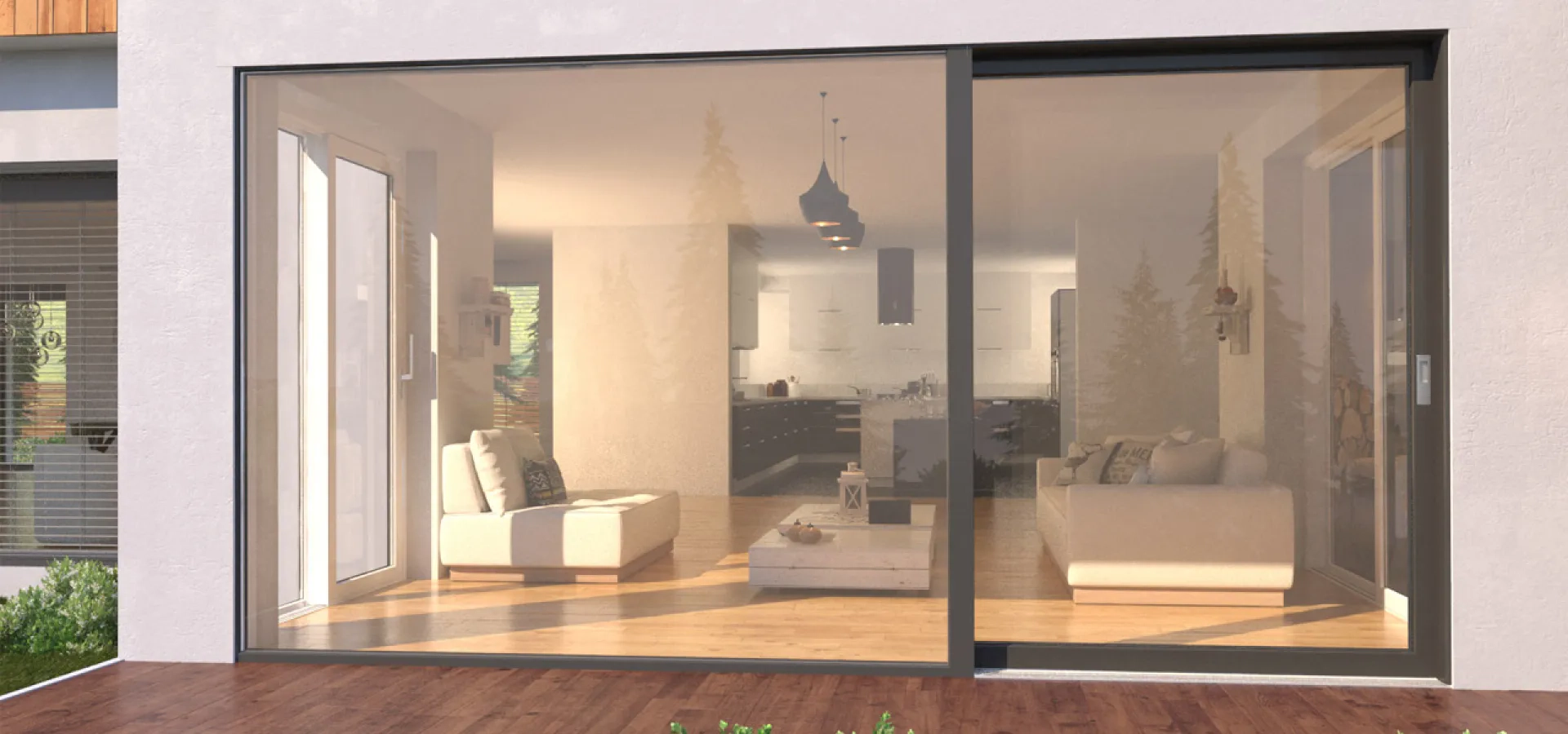 ventana pvc vekamotion 82 exterior